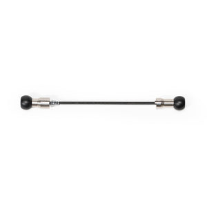 Burley Coho 5mm Skewer, longest length, pictured as the 190 mm hub spacing option