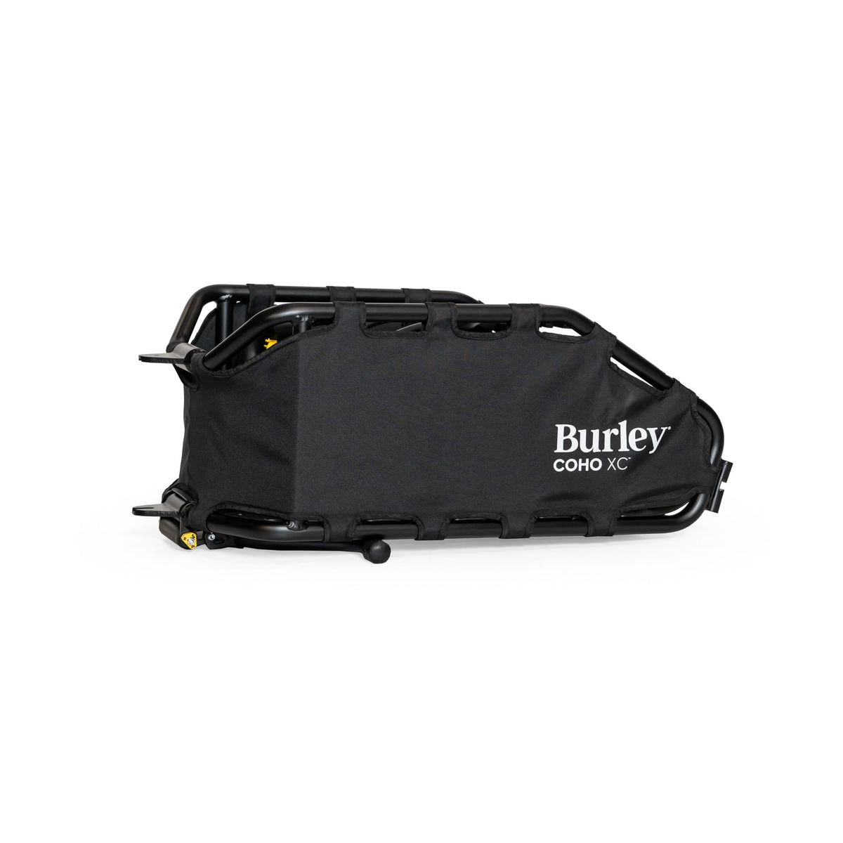 Burley Coho XC cargo frame on its own, with the wheel and tow arms removed