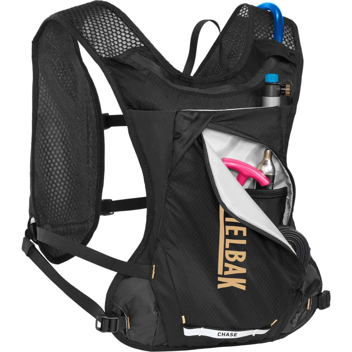 Camelbak Hydration Pack Bike Black Chase Race 4 Vest CB2947001000