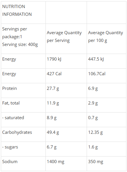 Campers Pantry Dehydrated Meals Freeze-dried Expedition Meals