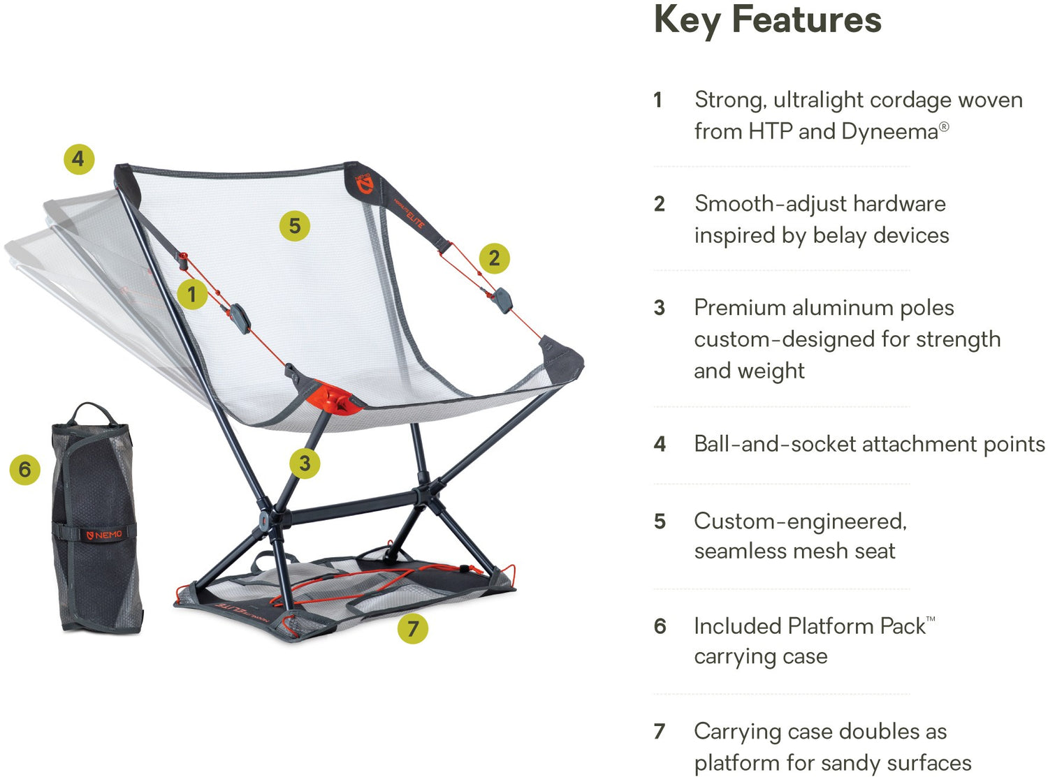 Moonlite Elite Reclining Camp Chair