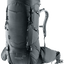 Deuter Aircontact Core 45+10 SL in Graphite, front three-quarter view