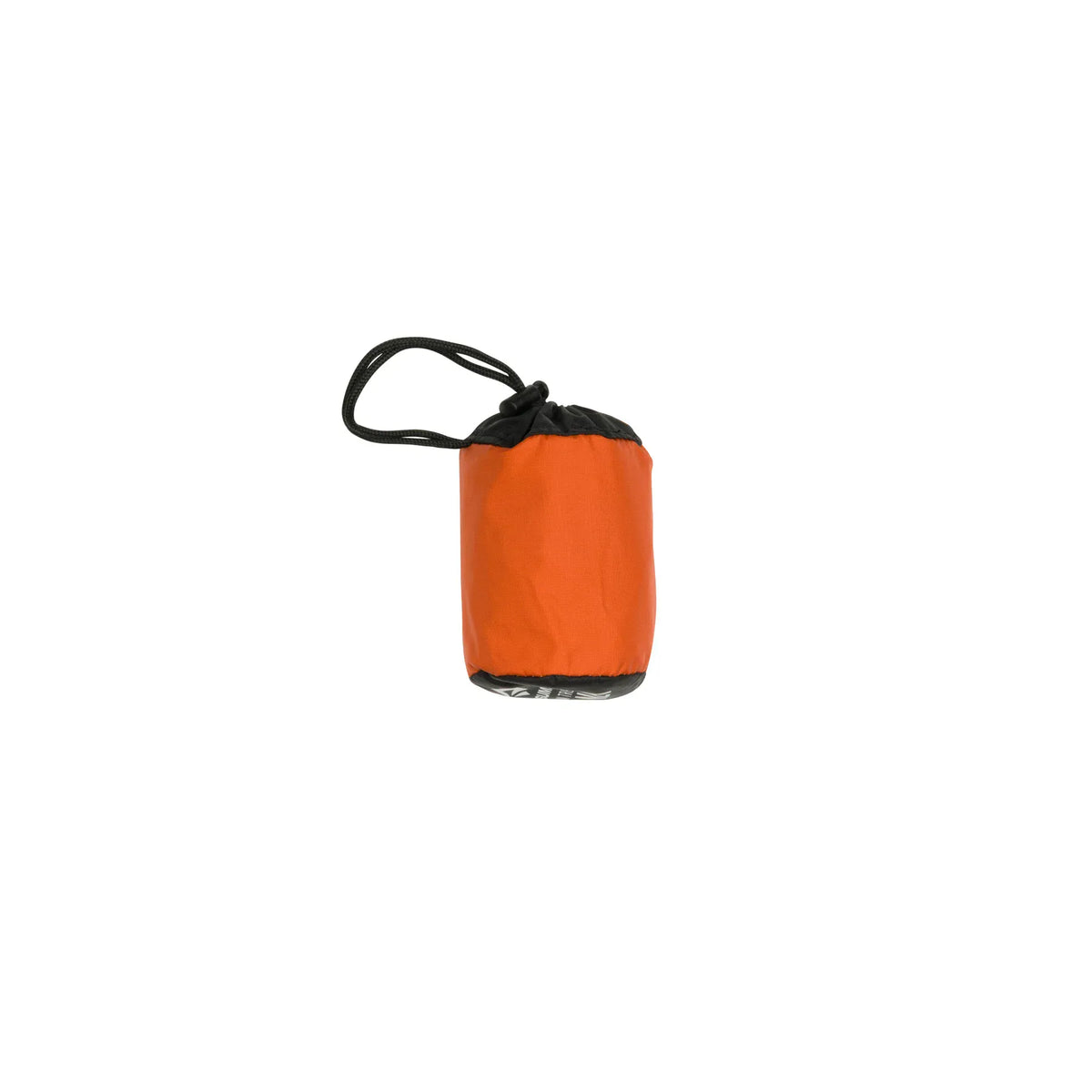 Permethrin Head Net packed in its orange stuff sack with black drawcord