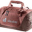 Deuter Duffel 70 in Caspia Raisin, rust red duffel bag with darker brown base