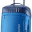Deuter Duffel Pro Movo 36 in Neptune Nightblue, bright blue roller duffel with navy trim