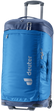 Deuter Duffel Pro Movo 60 wheeled duffel in Neptune Nightblue with handle extended