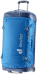Deuter Duffel Pro Movo 90 in Neptune Nightblue, bright blue wheeled duffel with navy trim