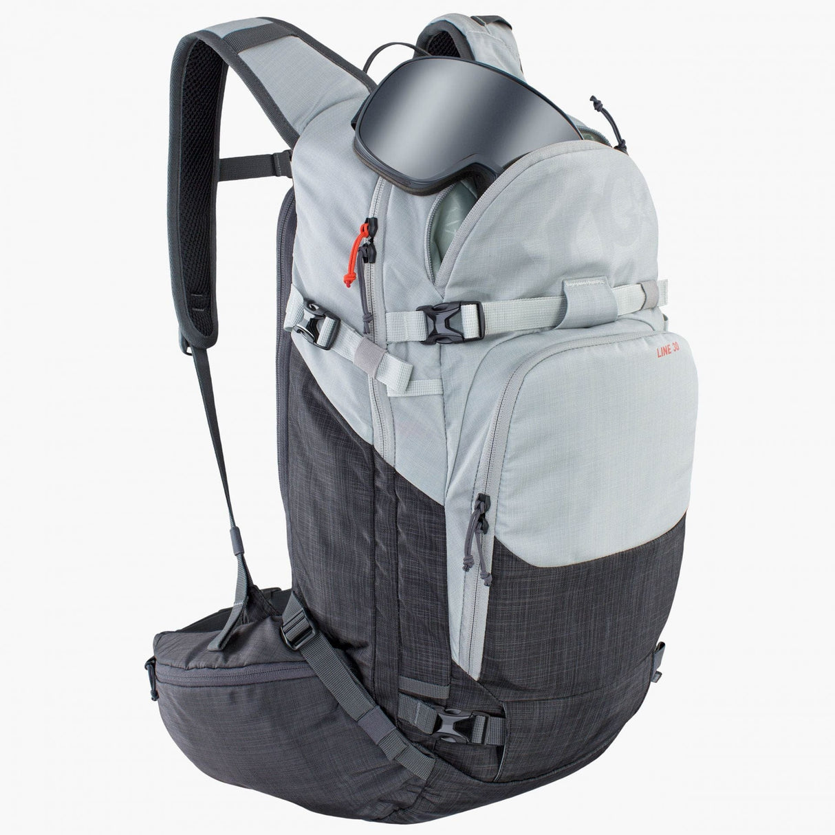 Evoc Ski Backpacks Silver - Heather Carbon Grey Line 30 EV200213127