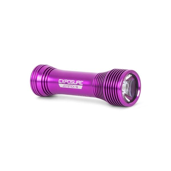 Exposure Lights Light Mount Purple Exposure Joystick Mk18 with Helmet & HB mount & USB/C EL-JOY18HMPURPLE