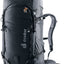 Deuter Freescape Tour 32 ski touring backpack in Black, front three-quarter view