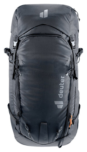 Deuter Freescape Tour 40 in Black, straight-on front view