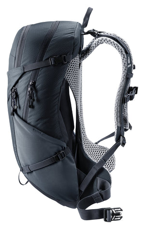 Deuter Futura 21 SL side view with compression straps and stretch side pocket