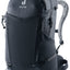 Deuter Futura 21 SL women's hiking daypack in Black, front three-quarter view