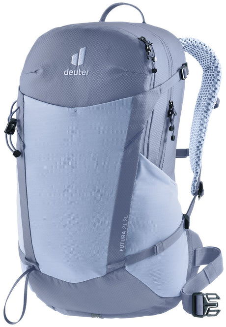Deuter Futura 21 SL in Polar Bluejay, pale blue and lavender daypack