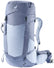 Deuter Futura 24 SL in Polar Bluejay, lavender and pale blue front three-quarter view