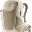 Deuter Futura 27 in Greystone Alu, sand-coloured hiking daypack with matching mesh harness