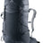 Deuter Futura 32 hiking backpack in Black, front three-quarter view with lid and mesh front pocket