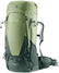 Deuter Futura Air Trek 55+10 SL in Grove Ivy, light green and dark green front three-quarter view