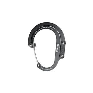 Gear Aid Gear Clip Large / Stealth Black Heroclip Hybrid Carabiner Gear Clip 10213210263L