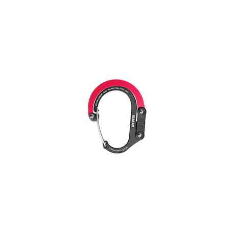 Gear Aid Gear Clip Small / Black/Red Heroclip Hybrid Carabiner Gear Clip 10213211261S