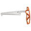 Gerber Exo-Mod Fixed Blade Saw in blaze orange, bare steel crosscut blade and skeletonised T-grip