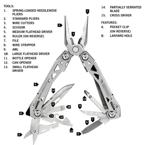 Gerber Multi-tools Stainless (Blister EN) Suspension NXT Multi-Tool GE31003345