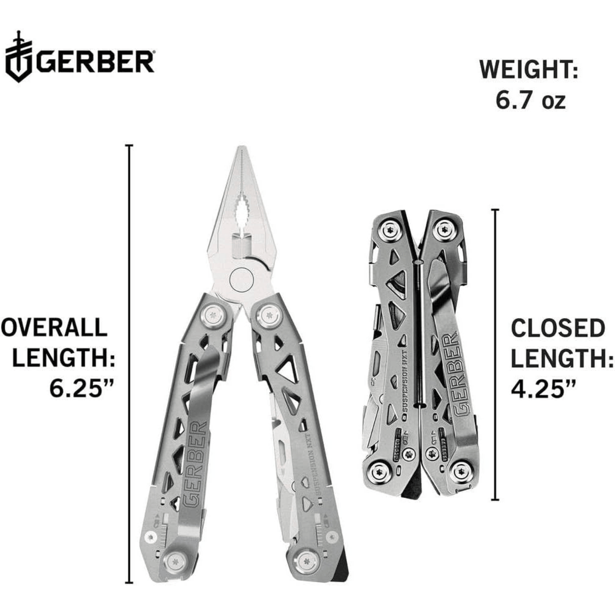 Gerber Multi-tools Stainless (Blister EN) Suspension NXT Multi-Tool GE31003345