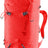 Deuter Guide Lite 24 in Poppy Crimson, bright red climbing pack, front three-quarter view