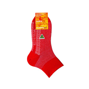 Humphrey Law Merino Socks S / Red Humphrey Law 27B Merino Wool Ankle Socks - CYCLING OM27BRS