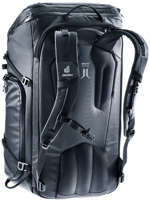 Deuter Jaypack Pro 34+14 back panel and shoulder harness, straight-on