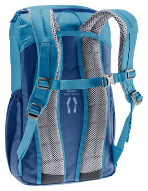 Deuter Junior rear three-quarter view of the shoulder straps and sternum strap