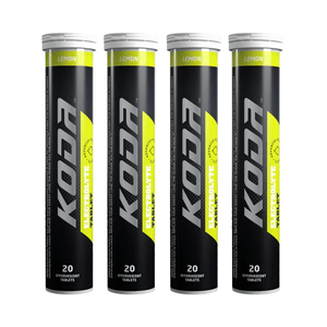 Koda Electrolyte Tablets Lemon / Box of 4 Electrolyte Tablets LETDP4