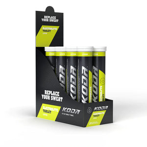 Koda Electrolyte Tablets Lemon / Box of 8 Electrolyte Tablets LETDP8