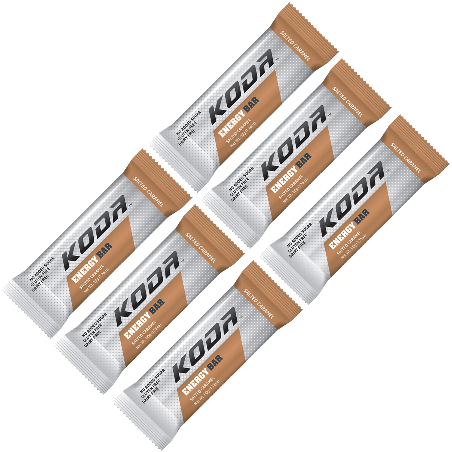 Koda Energy Bar Salted Caramel / Box of 6 Energy Bar