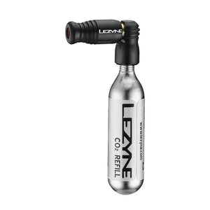 Lezyne CO2 Inflation System 16G / Black Trigger Speed Drive CO2 With Cartridge LZ1C2TRSDRV104