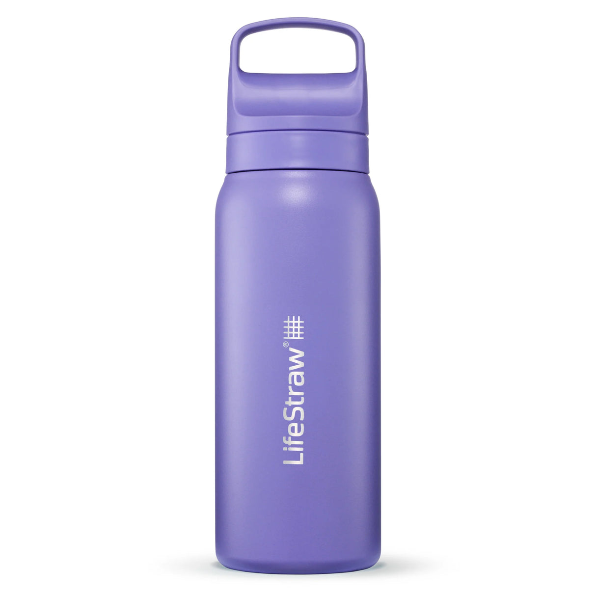 LifeStraw Water Bottle 700 ml / Thistle Purple Go 2.0 Stainless Steel Water Filter Bottle LGV42STPWW