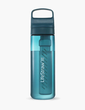 Lifestraw Water Treatment 22 oz / Laguna Teal Go 2.0 Water Filter Bottle