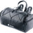 Deuter Mondego HB 8 handlebar bag in Black with the bungee cord across the top and mounting straps