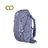 Nemo Resolve Women's 35L in Blue Granite, front three-quarter view with hip belt and Endless Promise logo