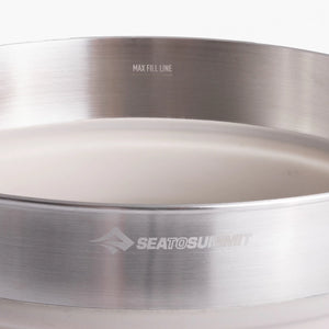 Detour Stainless Steel Collapsible Pot
