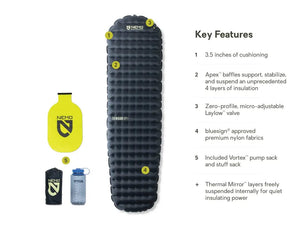 Nemo Camp Mattress Tensor Extreme Conditions Ultralight Insulated Sleeping Pad