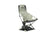Nemo Satellite reclining chair in Marsh sage green on its unfolded carry case