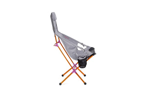 Side view of the Nemo Satellite in Quicksilver with orange frame
