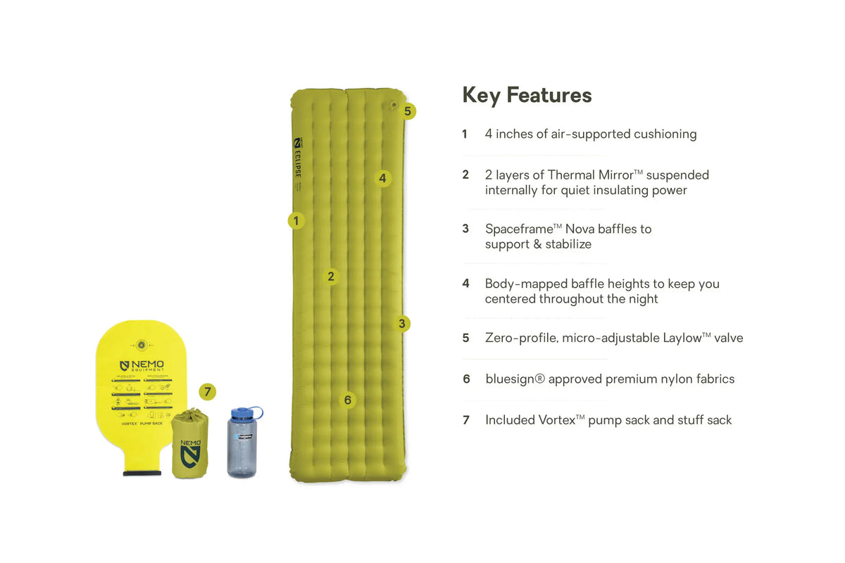Nemo Sleeping Pad Nemo Eclipse All-Season Sleeping Pad