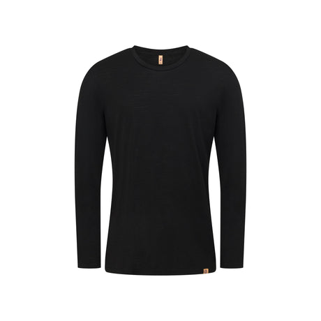 Ottie Merino Men's Top S / Black Men's Long Sleeve Merino T-Shirt OMMESBLLS