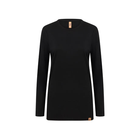 Ottie Merino Women's Top XS / Black Women's Long Sleeve Merino T-Shirt OMWOXSBLLS