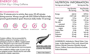 Peakfuel Energy Gel Energy Gel