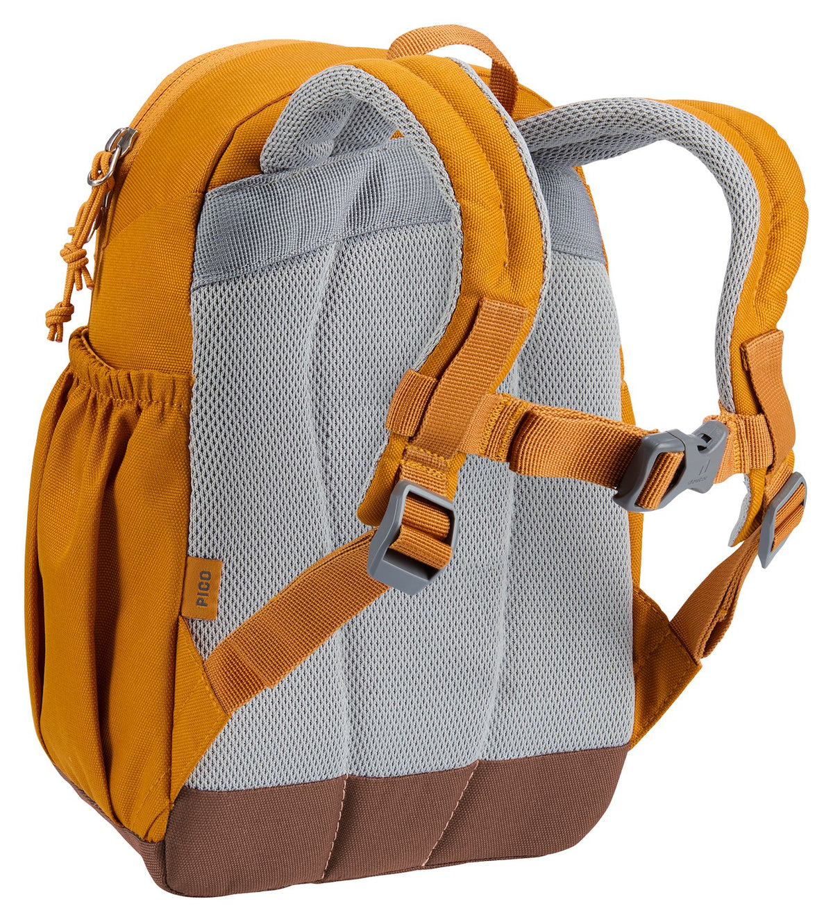 Deuter Pico rear three-quarter view of the S-shaped shoulder straps