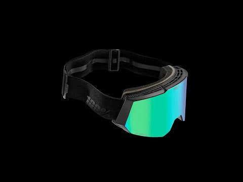 Snowcraft S AF Goggle Black - HiPER Grey-Blue w/ Silver Mirror