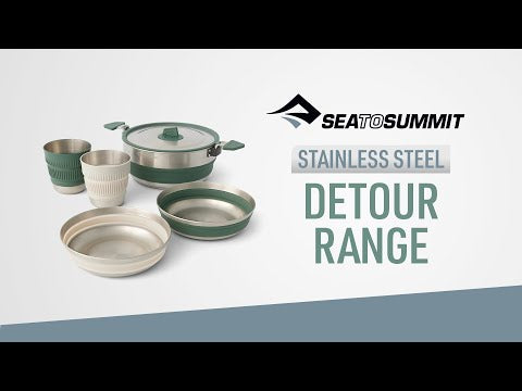 Detour Stainless Steel Collapsible Pot